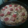El cooksnap de Celia Laguna cuando hizo Quiche Vegana de Tofu y Espinacas.