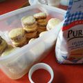 El cooksnap de Mayra Liendo cuando hizo Alfajores de maizena sin manteca.