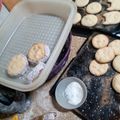 El cooksnap de Agustín Paredes cuando hizo Alfajores de maicena sin gluten, con aceite.