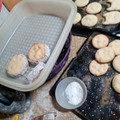 El cooksnap de Agustín Paredes cuando hizo Alfajores de maicena sin gluten, con aceite.