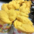 Cooksnap dari ni ketut suriasih untuk resep Bolu Kukus Nutrisari Jeruk (Eggless & No Mixer)
