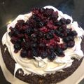 El cooksnap de victoriamanzano76 cuando hizo Torta express de brownie, crema y frutos rojos. Para quedar bien en un abrir y cerrar de ojos!.