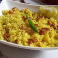 Gunjan Chhabra का कुकस्नैप जब उन्होंने मूंगफली पोहा (Moongfali Poha recipe in Hindi) बनाया था।