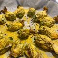 il Flavia Giordano quando ha preparato Fiori di zucca ripieni di mozzarella e alici al forno