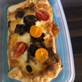 El cooksnap de Andrés Gordo Moras cuando hizo Hojaldre de champiñones y queso tetilla.