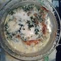 El cooksnap de Marti Arrieta cuando hizo Soufflé de espinaca.