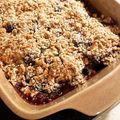 Sonia's cooksnap of when they made Strawberry Rhubarb Crumble.