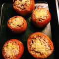 El cooksnap de Val Perez cuando hizo Tomates rellenos.