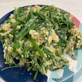 Lilia莉亞 的 龍鬚菜炒蛋 cooksnap