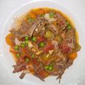 Lisa Mendoza's cooksnap of when they made Ropa Vieja (Cuban Style Stewed Shredded Beef).