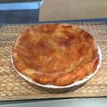 El cooksnap de Eva Perpa cuando hizo Tarta tatín de manzana en sartén.