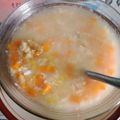 Cooksnap dari Neng Yunita Widyarti untuk resep 254) Sup Jagung Wortel Telur Serabut