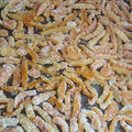 El cooksnap de Mari Vil cuando hizo Cascaritas de naranja.
