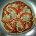 Vijayalakshmi Velayutham's cooksnap of when they made கோதுமை பீட்சா (Kothumai pizza recipe in tamil).