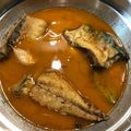 El cooksnap de Isabel Villar cuando hizo Caballa fresca en escabeche.