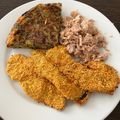 El cooksnap de Sharon Ferrari cuando hizo Milanesas de berenjena 🍆.