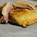 El cooksnap de Fernando Caballer Carbonell cuando hizo Sandwich Monte Cristo.