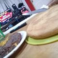 El cooksnap de Natalia Suarez cuando hizo Pan casero tipo arebe...súper fáciles.