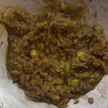 Cooksnap Norasniza Ahmad semasa beliau membuat Sambal Ikan Bilis Petai Hijau.