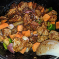 El cooksnap de Carlos Andrés Calderón M cuando hizo Cerdo agridulce estilo chino.