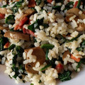 El cooksnap de MrBigStation cuando hizo Arroz con espinacas y algo más 😉.