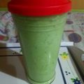 El cooksnap de Brenda Gomez cuando hizo Smoothie de pera y acelga.