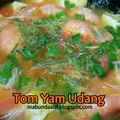 Cooksnap dari 🌻niabundaalif.blogspot.com untuk resep Tomyam Udang Tahu Tanpa Jamur