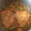 El cooksnap de Móhican cuando hizo Judías verdes con ternera.