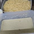 El cooksnap de Fernando Rivas cuando hizo Tagliatelle al huevo con carbonara de champiñón.