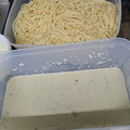 El cooksnap de Fernando Rivas cuando hizo Tagliatelle al huevo con carbonara de champiñón.