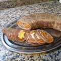 El cooksnap de Carlos Ramasco cuando hizo Matambre arrollado.