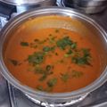 El cooksnap de Carmen Olaizola cuando hizo Sopa de tomate.