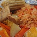 El cooksnap de Ana Angel cuando hizo Pollo al Horno con Limón y Vegetales.