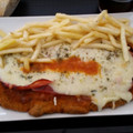 El cooksnap de mranz cuando hizo Milanesa napolitana de pollo muslo y pechuga.