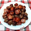 Cooksnap από 𝒳𝓇𝓊𝓈𝑜𝓊𝓁𝒶 𝒦𝑜𝓃𝓉𝑜𝓅𝑜𝓊𝓁𝑜𝓊 στη συνταγή Χοιρινά λουκάνικα στο τηγάνι
