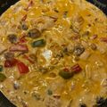 Cooksnap από Kwnstantina-Eleni Dinela Tsourapa στη συνταγή Στήθος κοτόπουλου ala crème με μανιτάρια και πιπεριές!
