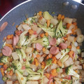 El cooksnap de JOHN CAMPOS cuando hizo Saltadito de brócoli.