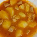 El cooksnap de Ari Rodriguez cuando hizo Estofado de carne con papas.