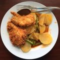 Cooksnap dari ekitchen untuk resep Chicken Steak with Bread Crumb ala Nyokap
