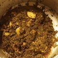 Soofia Abdullah's cooksnap of when they made Soya Palak Aalu #Cookpadapp #Sehri_Contest #5WeeksChallenges.