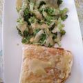 El cooksnap de María José cuando hizo Brócoli con salsa de anchoas.