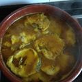 El cooksnap de Jacinto Moya Medina cuando hizo Raya a l'all cremat (al ajo quemado).