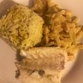 Sophie V.'s cooksnap of when they made Fischfilet auf Fenchel-Quitten Rahmgemüse.