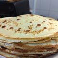 El cooksnap de Eugenia Garcia cuando hizo Panqueques.