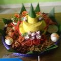 Cooksnap dari Sri Nafqila Ciemuet untuk resep Nasi kuning tumpeng magic com