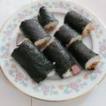 鄭蔚瀅 的 海苔壽司卷 cooksnap