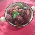 Epseeta Panigrahi's cooksnap of when they made Veg Manchurian (dry).