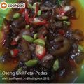 Cooksnap dari Ludfiyanti untuk resep Oseng Kikil Petai Pedas