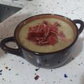 El cooksnap de Rubén Padilla cuando hizo Crema de champiñones.