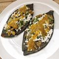 El cooksnap de Lena T cuando hizo Tlacoyos con nopales.